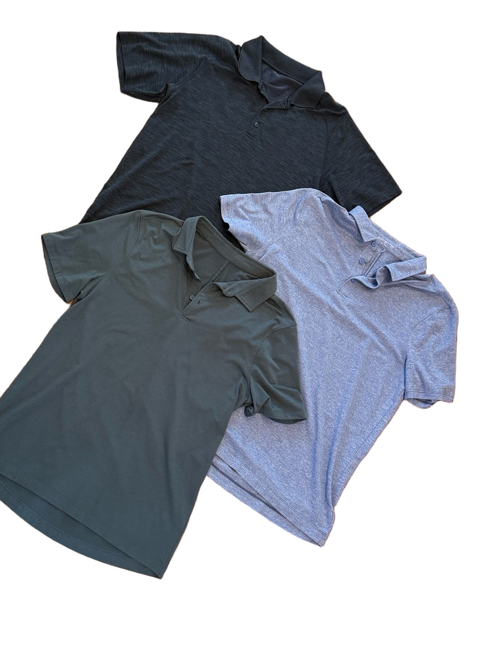 Lululemon Men’s 3 (Three) Golf Shirt Bundle | Size Medium